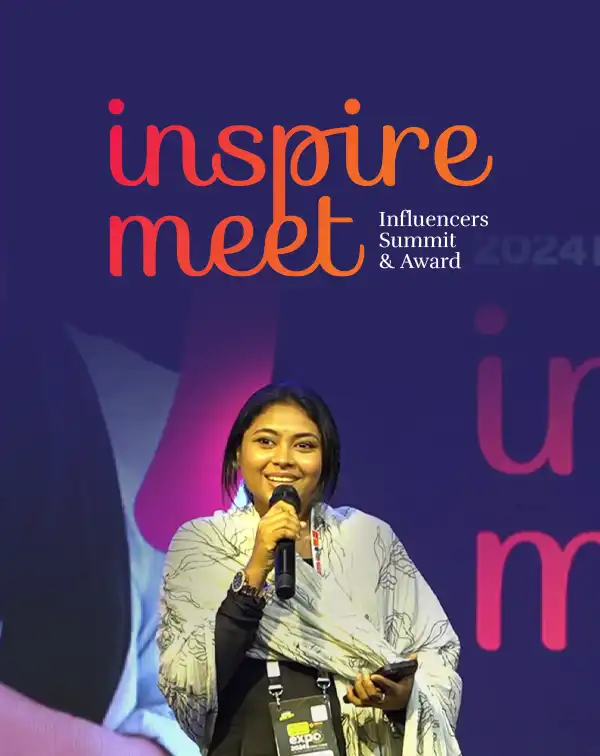 Entrepreneurs, creators and influential personalities at Inspire Meet